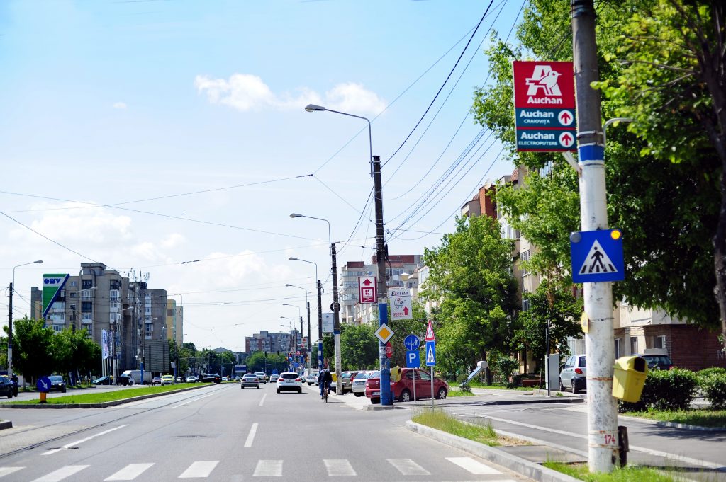 Panou publicitar direcțional White Point