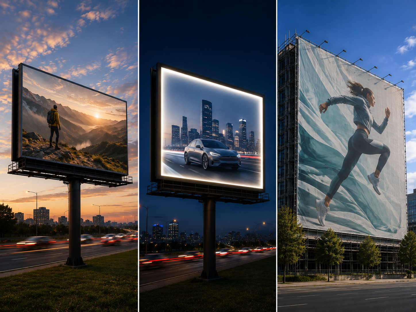 Billboard, backlit sau mesh? Cum alegi formatul potrivit pentru campania ta?